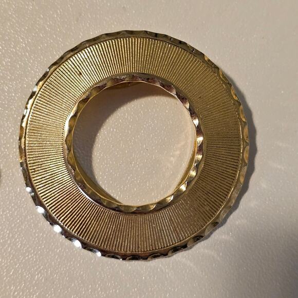 Vintage Scarf Clip Lot - Gold, Silver, Southwestern & more - some West Germany - Picture 6 of 11